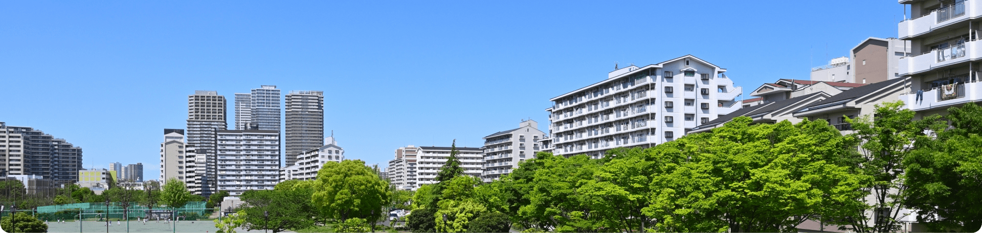 住宅街の写真